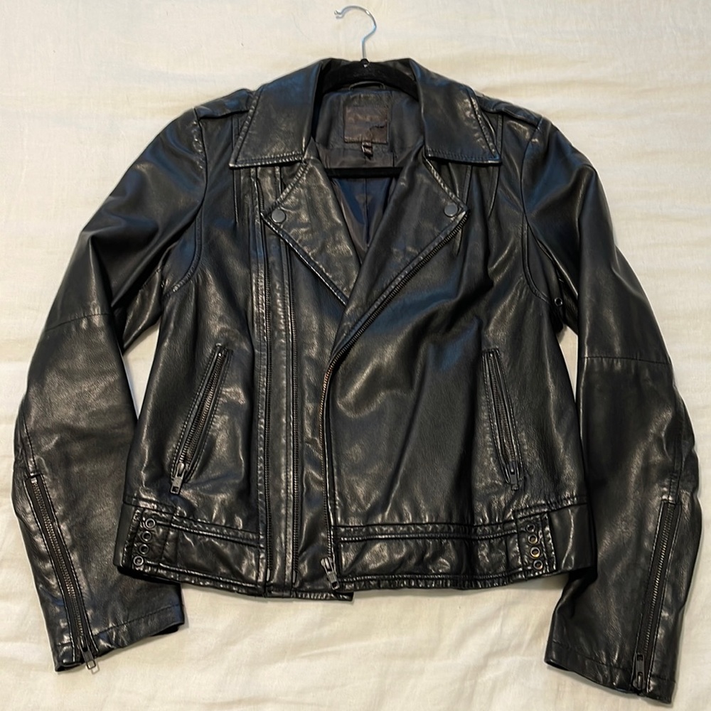 Joie Black Leather Jacket